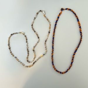 Bead and Shell Necklaces